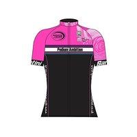 Santini Replica Men\'s Podium Ambition 16 Short Sleeve Jersey - Pink, Medium