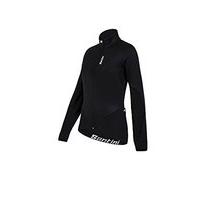 santini womens beta wind stopper free 210 jacket black large