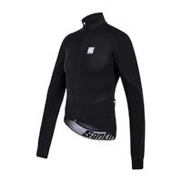 santini fashion beta wind stopper jacket black small