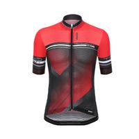 santini mens tono short sleeve jersey red 2x large