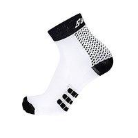 Santini 365 Men\'s One Low Profile Carbon Socks - Black, Medium/large