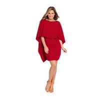 Samantha Cape Front Dress