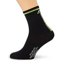 Santini Sp652winprl2 Primaloft 2.0 Winter Medium Profile Socks - Black/flo