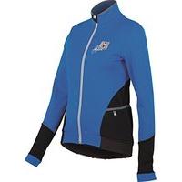 Santini Fw216075mear Mearesy Womens Long Sleeve Thermofleece Jersey - Azure