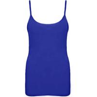 Sandra Strappy Camisole Vest Top - Blue