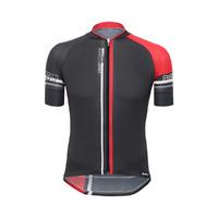 santini mens airform 20 short sleeve jersey red small