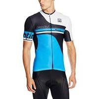 Santini Air Form Mesh Short Sleeve Jersey - Turquoise, 2x-large