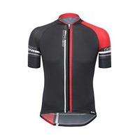 santini mens airform 20 short sleeve jersey red large