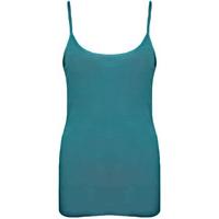 sandra strappy camisole vest top turquoise