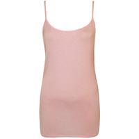 Sandra Strappy Camisole Vest Top - Pink