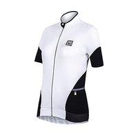 santini mearsey womens short sleeve jersey white small