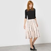 Samantha Softly Draping Print Skirt