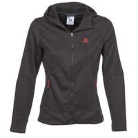 salomon cruz hoodie 2 w womens fleece jacket in black