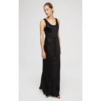 Satin maxi dress