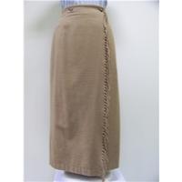 Sandwich fawn wool mix skirt size 8 Sandwich - Size: 8 - Brown - Pencil skirt