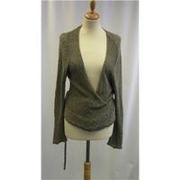 sandwich size large green cardigan