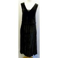 saffron moon size l black cocktail dress