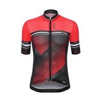 santini mens tono short sleeve jersey red medium