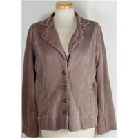 Sandwich - size L - milk chocolate brown - light weight jacket