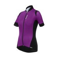 santini womens wave short sleeve jersey purple x large