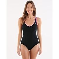 Saphire Swimsuit - Black and Pink