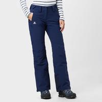 salomon womens iceglory pants navy