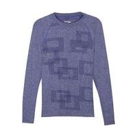 Saucony Dash Seamless Long Sleeve Top - Womens - Indigo Heather