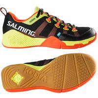 Salming Kobra Mens Court Shoes SS16 - Black/Orange, 8.5 UK