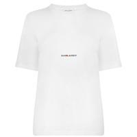 SAINT LAURENT Small Logo T Shirt