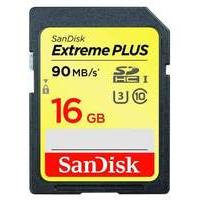 Sandisk 16gb Extreme Plus Sdhc Uhs-i