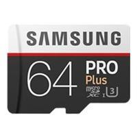 Samsung 32GB PRO Plus Class 10 UHS-I microSDHC card with SD adapter