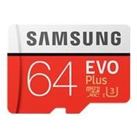 Samsung 64GB EVO Plus Class 10 microSDXC card with SD adapter