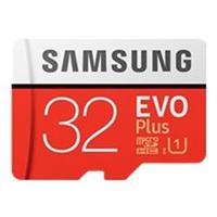 Samsung 32GB EVO Plus Class 10 microSDHC card with SD adapter