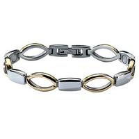 Sabona Gold Link Magnetic Bracelet, Size Medium, Copper