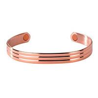 Sabona Classic Copper Magnetic Bangle, Size Extra Large, Copper