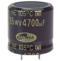 Samwha HE1V478M25025HA 4700uf 35V 105deg He Snap-in Capacitor