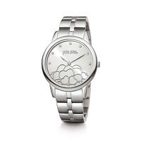 SANTORINI FLOWER HORIZON GREY & SILVER WATCH