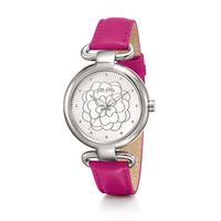 santorini flower classy pink watch