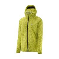 Salomon Fast Wing Graphic Hoodie W yellow