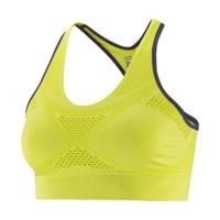 salomon medium impact bra yuzu yellow