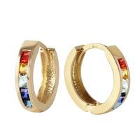 Sapphire Huggie Earrings 1.3ctw in 9ct Gold