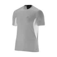 Salomon Trail Runner SS Tee M white