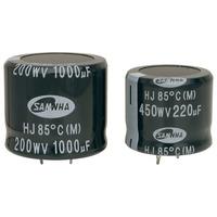 Samwha HJ2D227M22020HC 220uf 200V 85deg Hj Snap In Capacitor