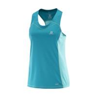 salomon agile tank w enamel blueblue radiance 2017