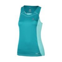 Salomon Agile Tank W teal blue f (2016)