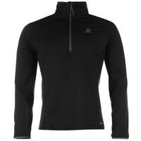 salomon half zip midlayer mens