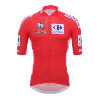 santini la vuelta 2017 leaders jersey red xxl