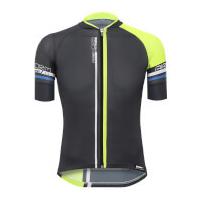 Santini Airform 2.0 Jersey - Black/Yellow - S