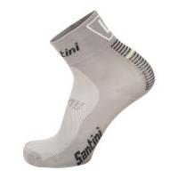 Santini La Vuelta 2017 Stage 15 Granada Coolmax Socks - Teal Blue - XXL