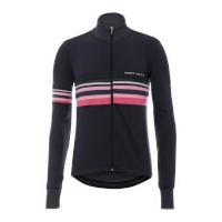 Santini Giro d\'Italia 2017 Maglia Nero Long Sleeve Merino Jersey - Black - L